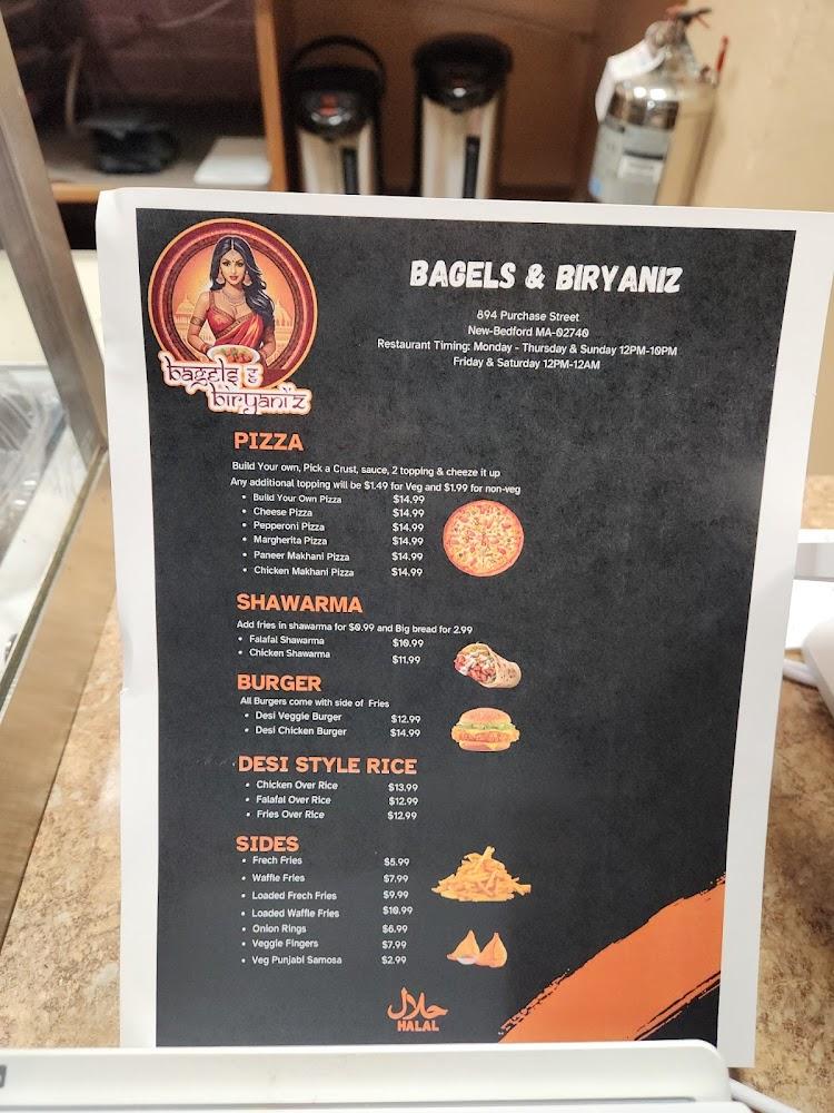 Bagels & Biryaniz Menu image 1